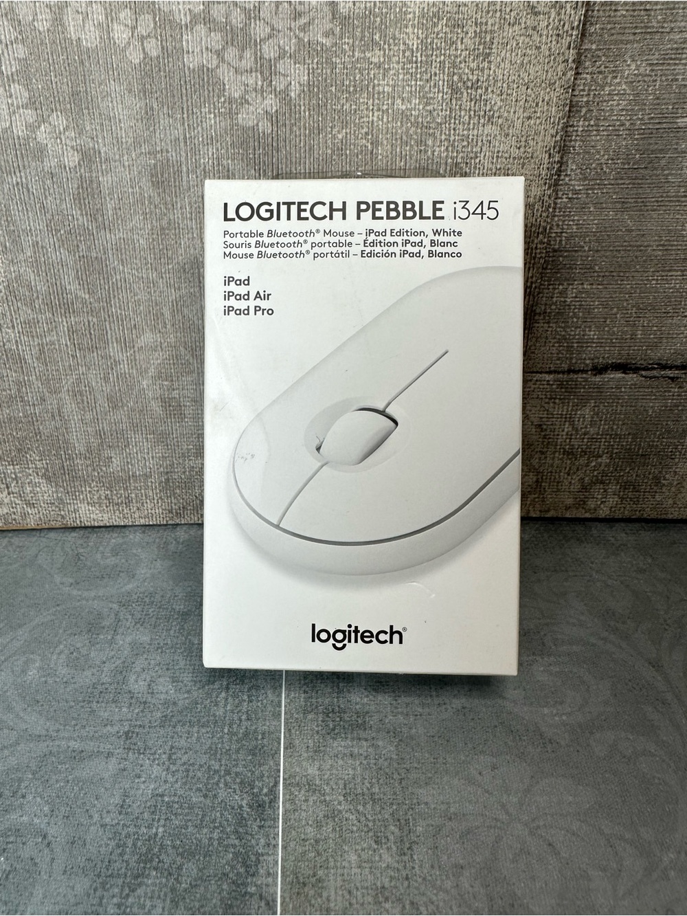 Logitech Pebble i345 Bluetooth Wireless Mouse Silent Click Travel-Friendly